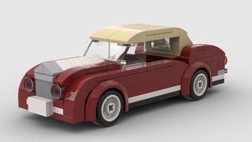 Набор LEGO MOC-97776 Lego city style 6 stud luxury  car
