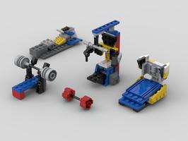 Набор LEGO MOC-97818 31087 - Gym