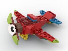 Набор LEGO MOC-98223 30581 Propeller Plane