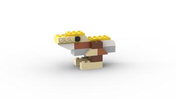 Набор LEGO MOC-98265 10696 Tan dinosaur