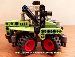 Набор LEGO MOC-98426 Mini Xerion with 3 Steering Modes