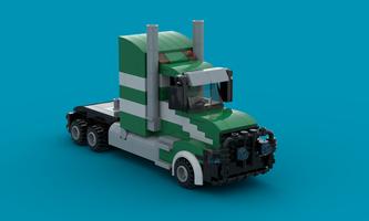 Набор LEGO MOC-98912 truck for road train