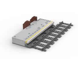 Набор LEGO old train station, platform extension