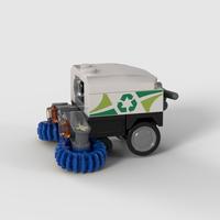 Набор LEGO MOC-98978 floor-cleaning robot
