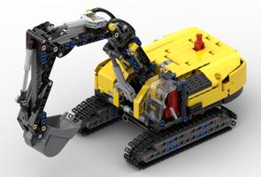 Набор LEGO MOC-98983 42121 Gearbox MOD