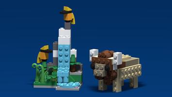 Набор LEGO BYGGLEK Bison