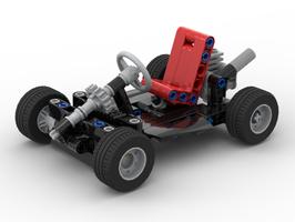 Набор LEGO MOC-99081 1972 Go-Kart remake