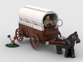 Набор LEGO covered wagon