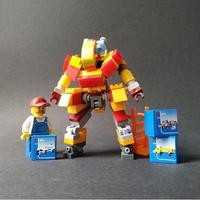 Набор LEGO MOC-99331 lego mini robot for werehouses