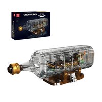Набор Mould King 10067 «Летучий голландец» в бутылке