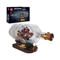 Набор Mould King 10085 Мини-«Месть королевы Анны» в бутылке