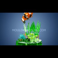 Набор Mould King Музыкальная шкатулка «Рыба-клоун»