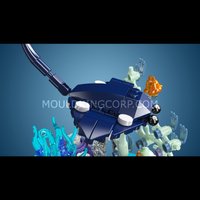 Набор Mould King Манта над коралловым рифом