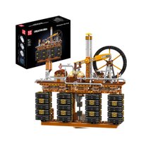 Набор Mould King 10180 Часы-куб в стиле стимпанк