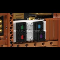 Набор Mould King Часы-куб в стиле стимпанк