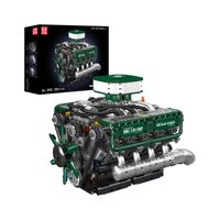 Набор Mould King 10182 Моторизованный танковый двигатель V8