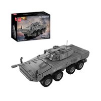 Набор Mould King 20023 Колёсная боевая машина ZTL-11
