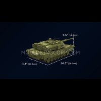 Набор Mould King Основной боевой танк M1A2