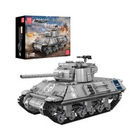 Набор Mould King 20034 Тяжёлый танк Pershing