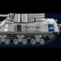 Набор Mould King Тяжёлый танк Pershing