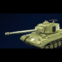 Набор Mould King Тяжёлый танк M26