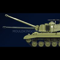 Набор Mould King Тяжёлый танк M26