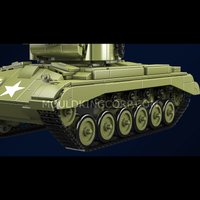 Набор Mould King Тяжёлый танк M26