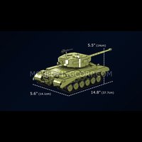 Набор Mould King Тяжёлый танк M26