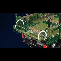 Набор Mould King 20040 Военный грузовик KOLOS 8x8 на радиоуправлении (камуфляж)