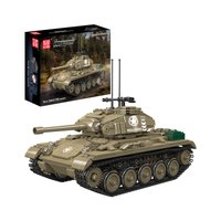 Набор Mould King 20043 Лёгкий танк M24 Chaffee