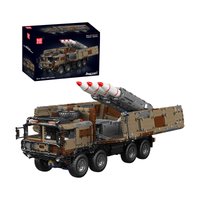 Набор Mould King 20044 Ракетный тягач 8x4 на радиоуправлении (камуфляж)