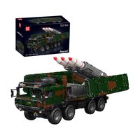 Набор Mould King Ракетный тягач 8x4 на радиоуправлении (зелёный)