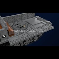 Набор Mould King Полугусеничная зенитка 3,7 см