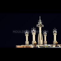 Набор Mould King Храм с залом совета