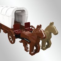 Набор Mould King Рынок на Диком Западе
