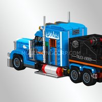 Набор Mould King Тягач с платформой для перевозки самолёта