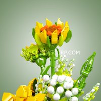 Набор Mould King Подсолнух в горшке