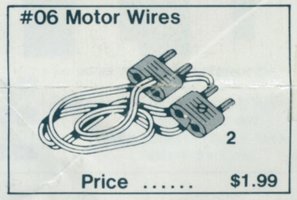 Набор LEGO 06 Motor Wires