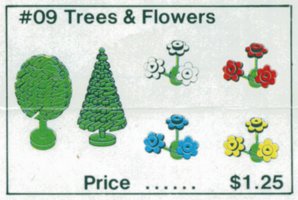 Набор LEGO 09 Trees & Flowers