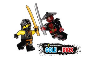 Набор LEGO Cole vs. Drix
