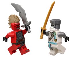 Набор LEGO Zane vs. Dragonian Scout