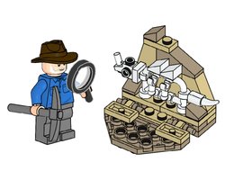 Набор LEGO 122334 Alan Grant and Dino Skeleton