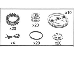 Набор LEGO 1305 Wheels and Strings