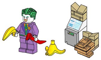 Набор LEGO 212405 The Joker and Cash Machine