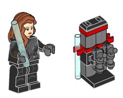 Набор LEGO 242109 Black Widow