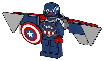 Набор LEGO 242506 Captain America