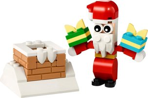 Набор LEGO 30692 Веселье на Рождество: дымоход и Санта