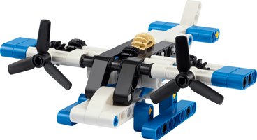 Набор LEGO 30736 Белый гидроплан