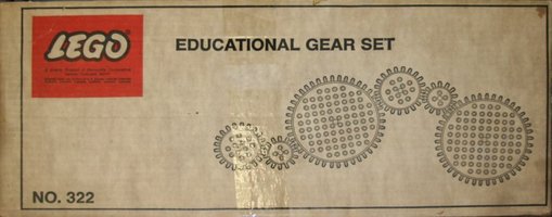 Набор LEGO 322-4 Educational Gear Set