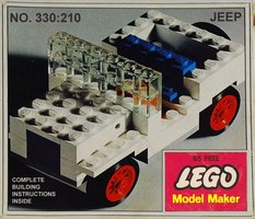 Набор LEGO 330-4 Jeep